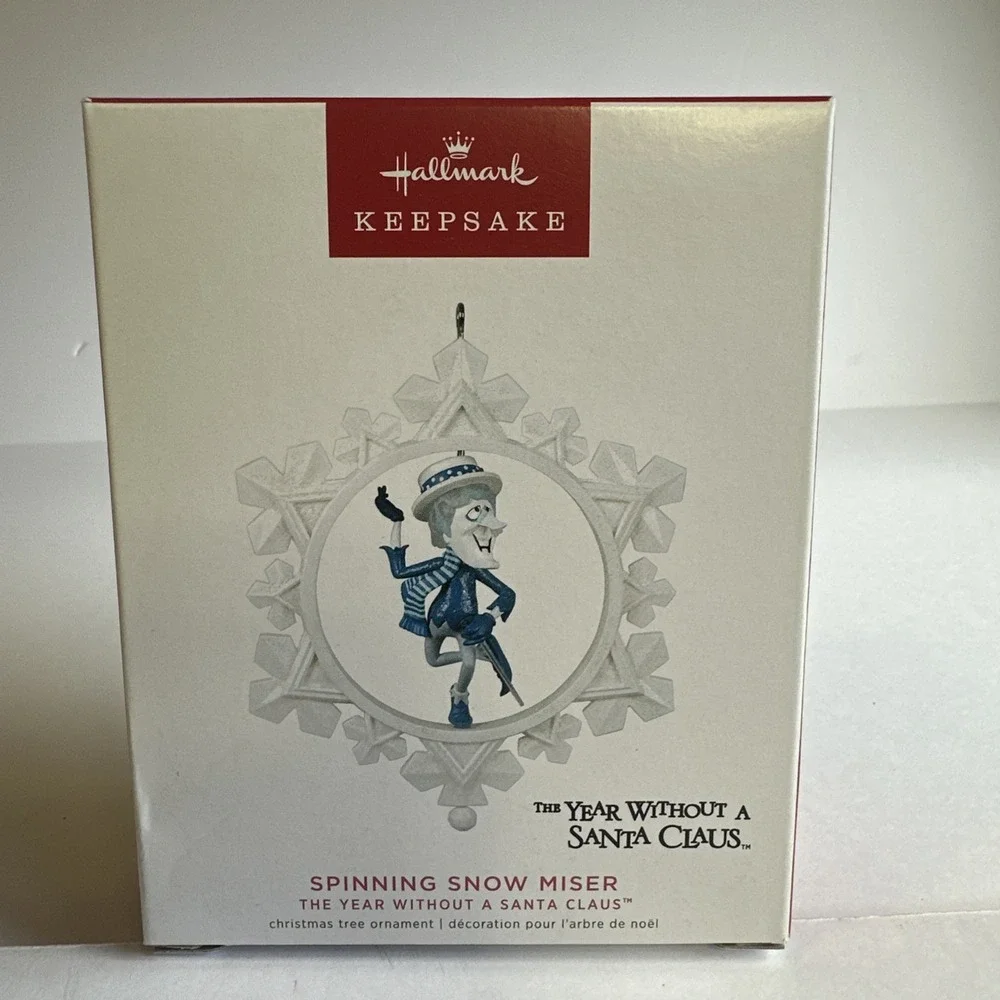 Hallmark Keepsake 2022 Spinning Snow Miser 